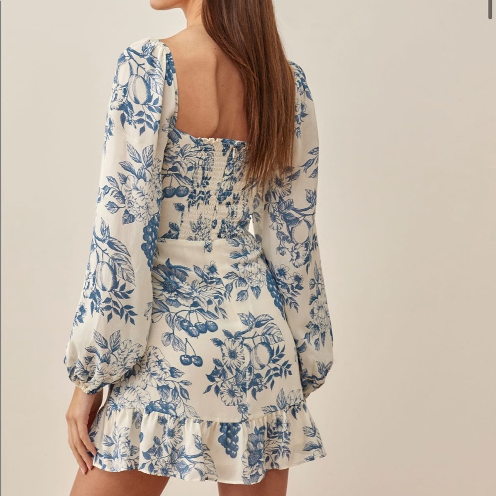 Reformation Cammi Dress Corsica💙 - Picture 2 of 6